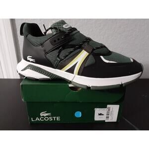 Lacoste Men's L003 SneakerGrn/Nvy7.5 Green/Navy Size 11.5 M